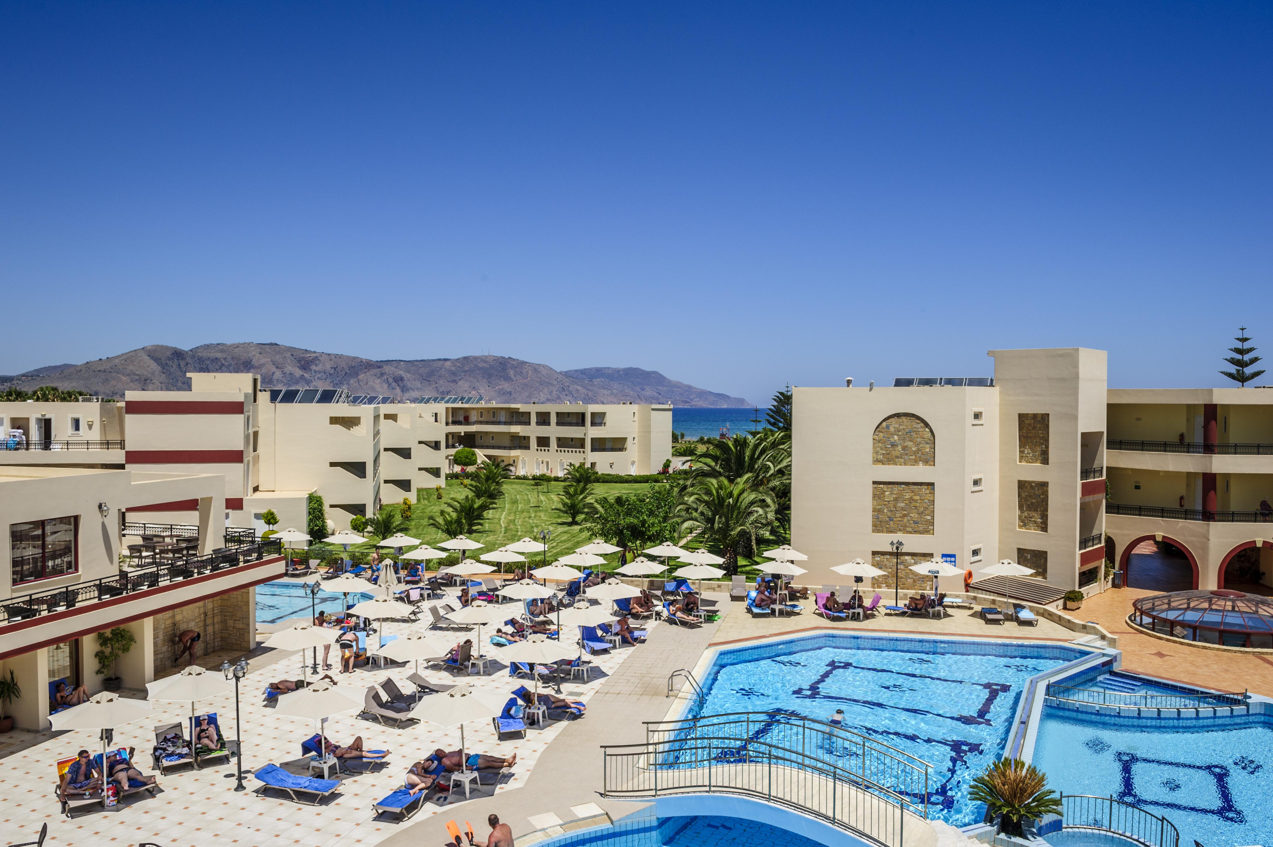 Vantaris Palace Paralia Kourna Exterior photo