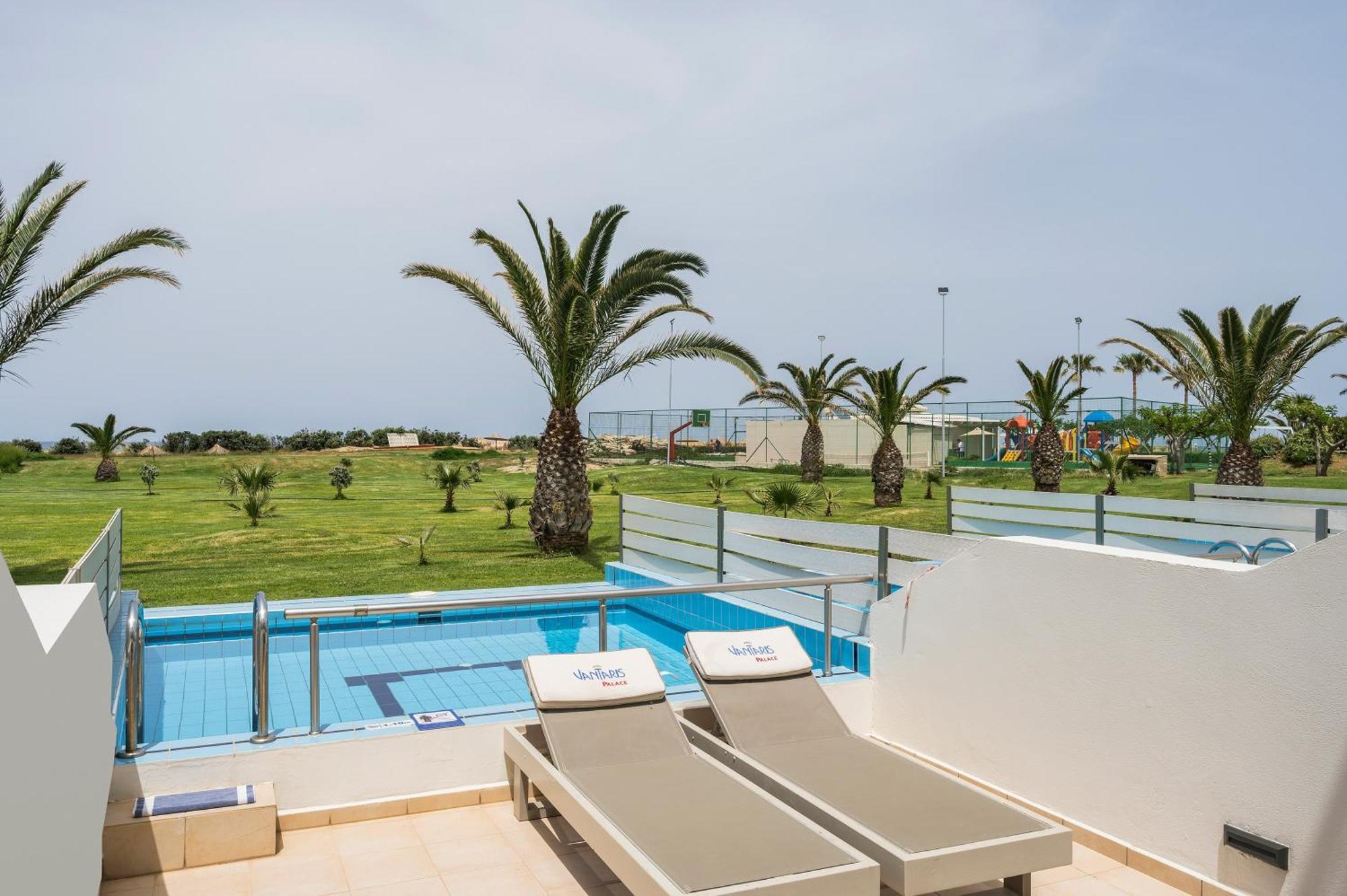 Vantaris Palace Paralia Kourna Exterior photo